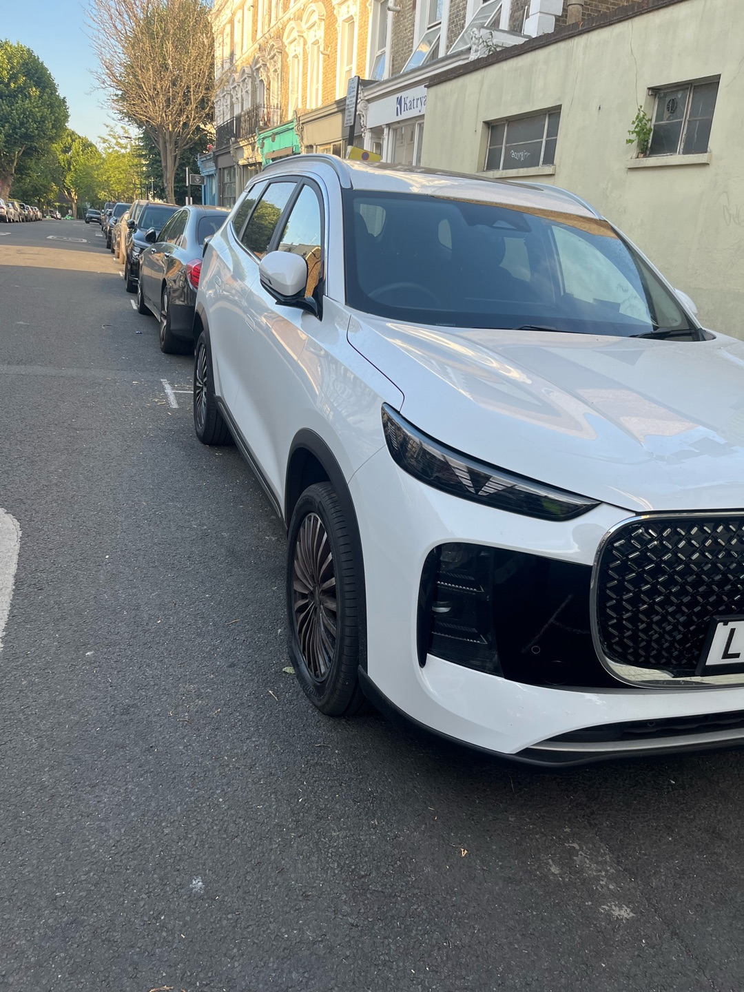 Completed Job - White SUV