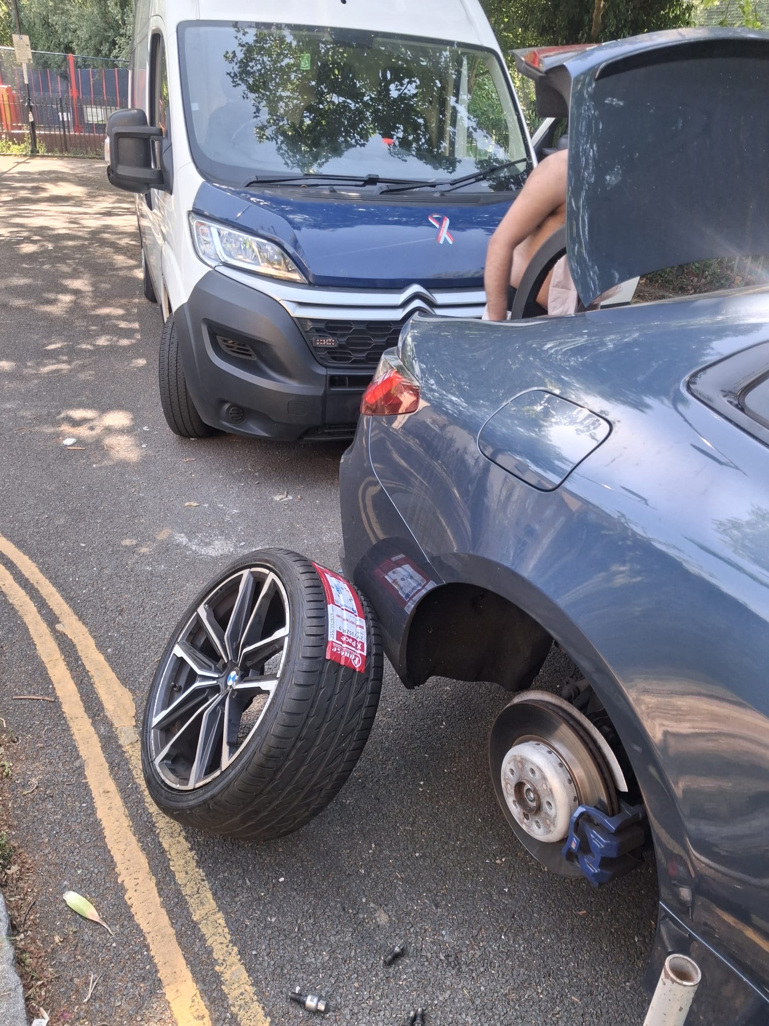 BMW Wheel Change